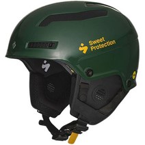 Sweet Protection 스윗 프로텍션 스키 헬멧 트루퍼 2Vi SL MIPS, Gloss Racing Green SETF070, S/M