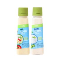 (냉장)[풀무원]사과요거트드레싱 235g+플레인요거트드레싱 235g