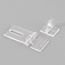 투명한 미니 걸고리 종발이 샷다 시건장치 장 문걸쇠