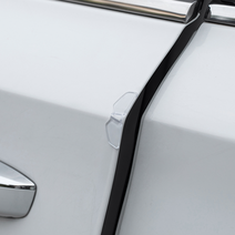 자동차 문콕방지가드 (4p) 도어가드 보호필름 새차선물, YAC-차량용 투명 도어가드HY-532 스모그투명