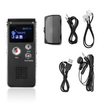 소형녹음기 초소형 볼펜 장시간 녹취 통화녹음 목걸이 시계 usb 사원증 kebidumei 전문 8gb 디지털 오디오 음성 미니 디지털 dictaphone mp3 플레이어 내장, 검은색