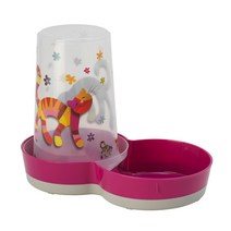 모데르나 프렌즈포레버 급식기 급수기 1.5L, 핑크