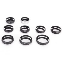 37 39 40.5 43 46 49 52 55 58mm 올림푸스 용 S ny 용 펜탁스 용 Leica M 용 블랙 벤트 커브 메탈 카메라 렌즈 후드, [07] 55mm