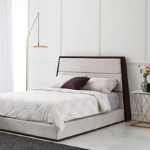 채움디에프침대프레임 이지클린침대 패브릭침대 평상형침대 디자인침대 ( 국내 자체 공장 주문 제작 공장도가 판매)매트리스미포함, 베이지(대표색상)