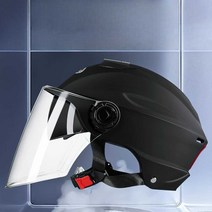 전기 자전거 헬멧 인라인 전동킥보드 MTB 스쿠터 경량, 3c(매트블랙)단렌즈