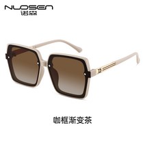 신형 자외선차단 레트로 편광선글라스 드룹 전용 썬텐지 선글라스녀, 기본