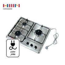 한샘 스마트 빌트인 가스레인지 3구 CTB-B363HS 가스쿡탑 안전 스마트센서, LPG용_CTB-HS133P_LPG