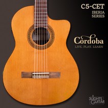 Cordoba C5-CET | 씬라인 바디 코르도바 클래식 기타 탑솔리드 C5 CET 픽업 C5CET C5CE