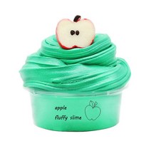 60ml 과일 케이크 슬라임 푹신한 Floam 키즈 모델링 클레이 완구 폴리머 안전 코튼 비스킷 스트레스 방지 어린이용 선물, [01] 1