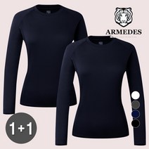 아르메데스 여성용 기모 발열내의 상의 AR R37 2p