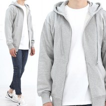 남자 집업 후드티 봄 가을 회색 기본 아우터 무지 긴팔 겨울 이너용 후드 지퍼 티셔츠