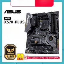 X570 마더보드 ASUS TUF 게이밍 X570-PLUS AM4 DDR4 키트 Ryzen 5 5600g AMD 128GB M.2 PCI-E 4.0 HDMI, 기본