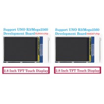 모니터부품 LCD PC 게이밍 2.8 인치 TFT 터치 디스플레이 지원 UNO R3 Mega2560 스크린 정전 용량 모니터 320X240 펜 포함