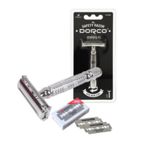 도루코 면도기+면도날10개 양면 양날 화장도 스텐, 상품선택