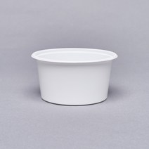 다용도 원형 용기 밥컵 다용도 국컵 5호 중 백색 300ml, 1000개