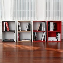 포메리트 오픈 2단 책장 400, 메이플콤비, 상세 설명 참조