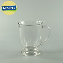 글라스락 홈 카페 유리컵 비너스 머그 450ml, 2개입