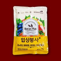 친환경마켓 대유 입상 붕사 1kg 배추 무 과수나무 입제 붕사 비료 토양 개량 시비용 김장배추 밑거름 기비 추비, 1개