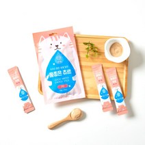 캣츠모리 지리산 맑은물 담은 물좋은 츄르 헤어볼 연어맛 50g