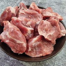 국내산 한돈 돼지 뒷고기 6종 모듬 두항정 덜미 뽈살 관자 설하 뽈항정 500g, 04_관자살(500g)