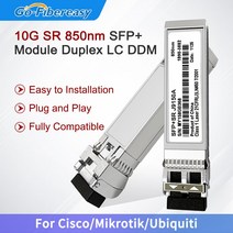 SFP모듈 광모듈 10Gb 스위치 850nm 300m DOM LC MMF 광섬유 트랜시버 호환, 9.Alcatel iSFP-10G-SR