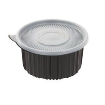 쿡앤락 감자탕 성형원형탕 DS-366 220mm 대 2.7L 검정 세트, 1개