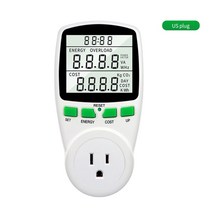 전기요금 측정기 가정용 스마트 AC 전력계 충전 소켓 에너지 미터 KWh 전압 전류 주파수 전기 모니터 EU/U, 05 US