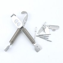 차량용 엔진 보닛 자동차 1쌍의 자동차 외관 수정 된 후드 스프링 클립 핀 키트 패널 잠금 레이싱 랠리 페, 한개옵션0