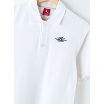 (S)조던 반팔 카라 티셔츠 면 올드스쿨 화이트67