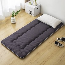 간이침대매트 접이식 1인용침대 매트리스 수면 떡실신 기숙사 2층침대, [두껍게 된 작은 사각형]