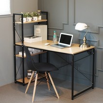 루미안 선반형 컴퓨터 책상 120, 루미안 선반형 컴퓨터 책상 120 화이트