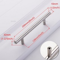 블랙 골든 찬장 손잡이 브러시드 스테인레스 스틸 주방 캐비닛 문 가구 서랍 당김 하드웨어 바, CHINA