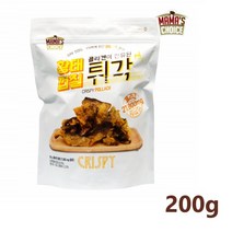 황태껍질 튀각 먹는콜라겐 생선껍데기 영양간식 200g, 1개