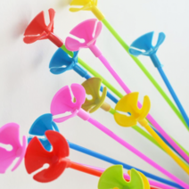대용량 풍선스틱 꽂이 막대 홀더 100P 세트