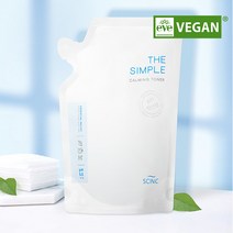 싸이닉 더 심플 카밍 토너 300ml 리필팩, ((C02T0000008405))