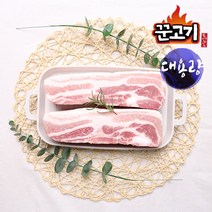 꾼고기 듀록 삼겹살 대용량 보쌈용 4cm 3kg, 1개