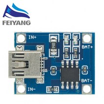 10 pcs 마이크로 usb 5 v 1a 18650 tp4056 리튬 배터리 충전기 모듈 충전 보드 보호 듀얼 기능 이온, [01] TP4056 MICRO