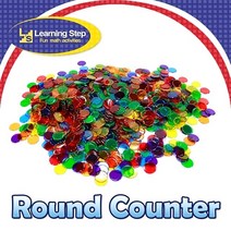 (러닝스텝)투명수세기칩(6색혼합/250pcs)_5899EA, 본상품선택