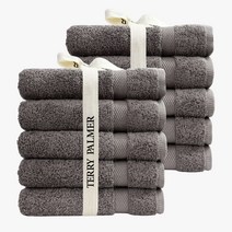 역대특가 테리파머 호텔수건 180g 다이아보더 10장 가성비 수건세트 코마사 타올 수건 욕실수건 세면타올 타월 호텔타올 호텔타월 목욕타올 샤워타올 목욕수건 샤워수건, 12_스톤그레이