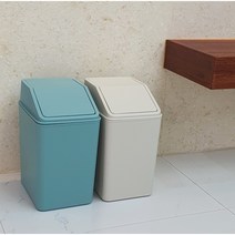 더 편안한 종량제 휴지통 다용도 인테리어 쓰레기통 10L 20L, [10L-원형] 레드, 1개