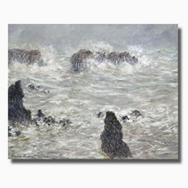 클로드 모네그림 소형 카페액자 액자그림 유명화가그림 회사복도 신혼집, 캔버스액자(옆면연장)