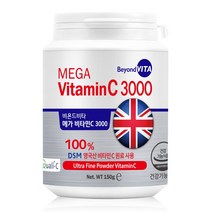 비욘드비타 영국산 메가 비타민C 3000 울트라파인 150g, 150g x 1통, 1개