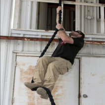 요롬코롬 외줄 마스터 밧줄 오르기 외줄타기 짐로프 배틀로프 줄 운동, (초급용) 길이 3M