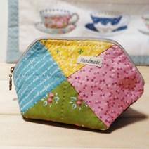 10조각 파우치 만들기 퀼트 DIY 패키지, 무지개정원