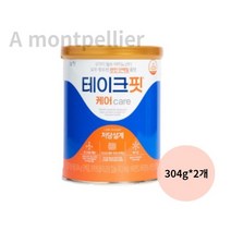 테이크핏케어 프로틴 단백질 파우더 남양유업 발효유청단백질 304g 스쿱포함, 608g, 4개