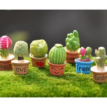 테라리움 미니 선인장 피규어 미니어쳐, 6번