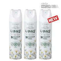 나투어킬 파워 천연성분 살충제 바퀴 모기 퇴치 500ml x 3개 409470