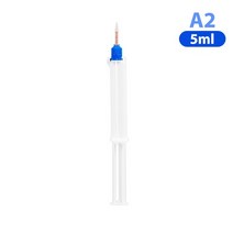 치과성분 치아미백 셀프치아미백제 2.5ML/5ML 이중 배럴 주사기 치아 미백 젤 배리어 치과 용품 표백제, 02 A2