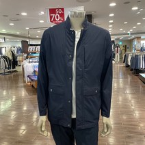 트레몰로 (주)세정 어반 남성 이월 *21년 여름 스판 좋은 클래식한 기본 네이비 경량 사파리 점퍼 -7881