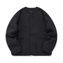 커버낫 점퍼 숏 퀼팅 자켓 올리브